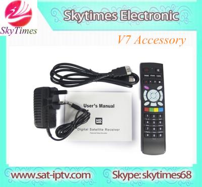 China BEST PRICE FOR WEBTV HD Receiver skybox SV7 av output HDMI 3pin UK plug for sale