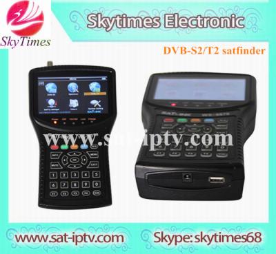 China WS-6979 DVB-S2 & DVB-T2 Combo Digital Satellite Finder Spectrum Meter Analyzer LED for sale