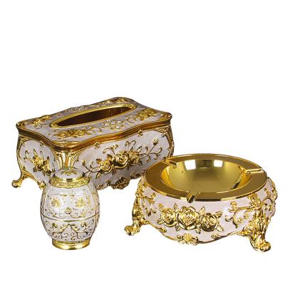 China Amazon Hot-saling Viable Rose Pattern Toothpick Storage Box KTV Oval Toothpick Box Dedicated Automatic Toothpick Holder for sale