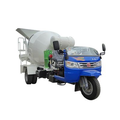 China Factory 2.5 Cubic Meter Concrete Mixer Truck , High Efficiency 2.5 CBM Self Loading Concrete Mixer Truck for sale