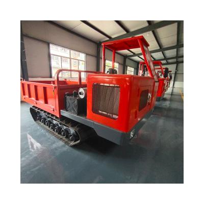 China High Quality Crawler Hauler Mini Garden Dumper 3.5 Ton Crawler Transport Multifunctional Vehicle < 4L for sale