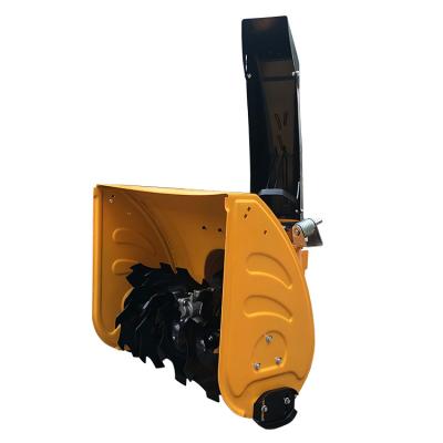 China Hotels Electric Radio Controlled Snow Blower Snow Sweeper Brush Machine Wheel Loader for sale