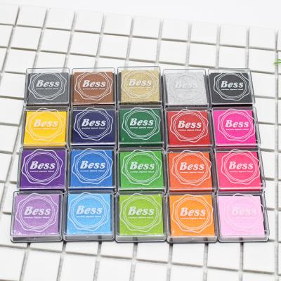 China Colorful Decoration Commemorate Wedding 12 Color Baby Fingerprint Ink Pad for sale