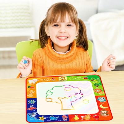 China Kids Beach Toys Education Baby Toys Magic Water Drawing Painting Book With 1 Pcs Magic Pen For Child for sale