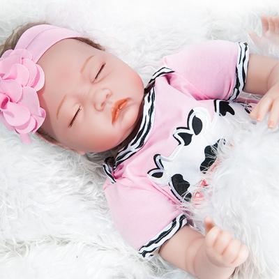 China 2018 New Silicone Inflatable Reborn Baby Dolls Cute Newborn Dolls Birthday Gift Toys For Children for sale