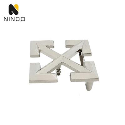 China Fashion Eco-friendly / Nickel Free / Lead Free / Top Quality Arrow Zinc Alloy Quick Release Metal IC Square Belt Buckles Custom Hardware Brand Logo For Belt Manufacturer In women men leather for sale