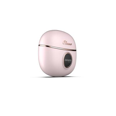 China Mini Portable ONDA China Popular Color Mini Bluetooths Pink White Cute Earphone Wireless Game Running True Wireless Earphone With Game Light for sale