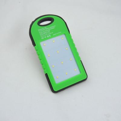 China Customized Solar Power Banks With Overcharge / Short Circuit Protection for sale