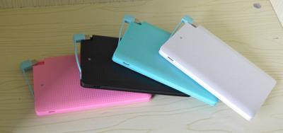 China Light Weight Colorful Credit Card Power Bank 4000mAH , Credit Card Sized Battery for sale