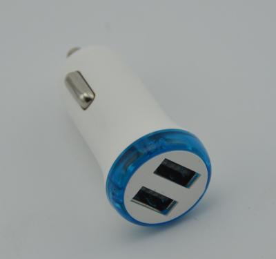 China 3.6V 10A Lader van Auto de Dubbele USB, Snelle het Laden Autolader Hoge Output 180g Te koop