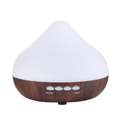 China New Arrivals Cassanbella 2022 Hotel/Office Household/Air Purifier Wood Grain Ultrasonic Aroma Essential Oil Diffuser Include Timer and 7 Colors LED Light for sale