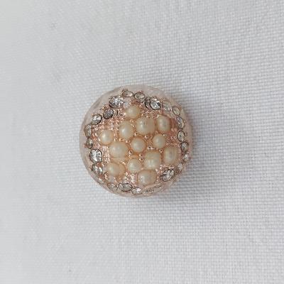 China Wholesale Button Custom 2.4cm Fancy Design Accessories Metal Sewing Buttons For Clothe for sale