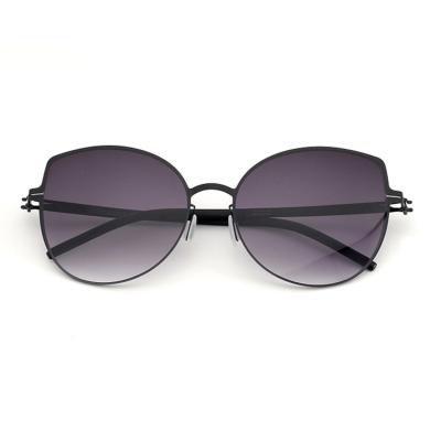 China Whole sale wholesale Berlin simple and stylish high quality cheap screwless sunglasses factory style for sale