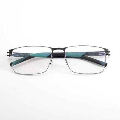 China Factory supply ladies sight glass ladies vintage simple and elegant brand square myopia glasses for sale