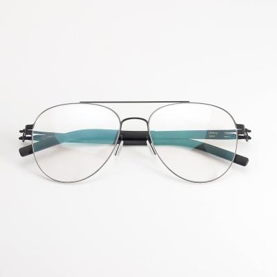 China Best quality unisex simple and stylish promotion glass blue light blocking glass distance glasses for sale