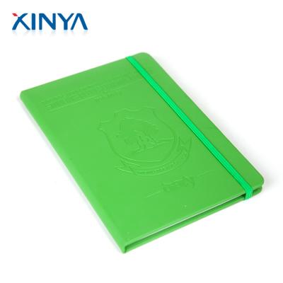 China Wholesale Hardcover Stationery Office Use Custom Logo Eco Friendly Leather Diary Notebook for sale