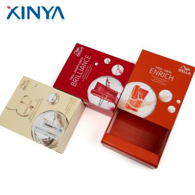 China Recyclable Cheap Folding Luxury Cosmetic Makeup Kit Packaging Boxes from XINYA China Caixa for sale