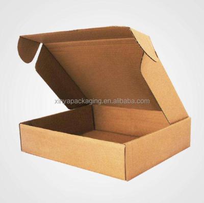 China XINYA Biodegradable Free Sample Custom Size Colored Corrugated Cardboard Shipping Boxes For Costumes for sale