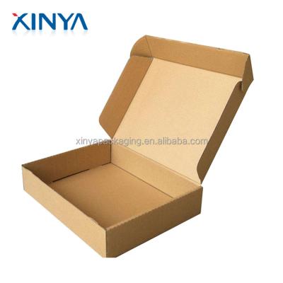 China XINYA Biodegradable Wholesale Products Brown Cardboard Gift Boxes Promotional Folding Packaging Cardboard for sale