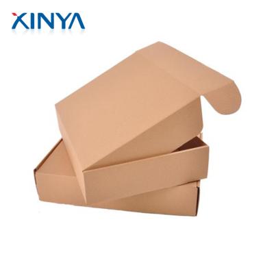 China XINYA Recyclable Custom Corrugated Box Brown Papier Verpackung Hard Box for sale