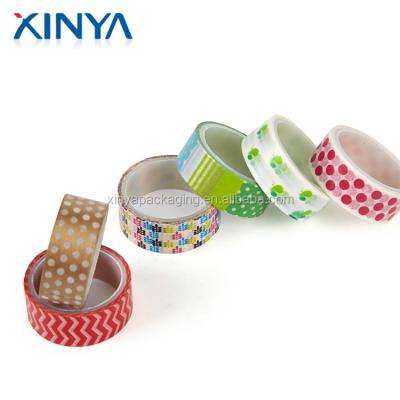 China Wholesale XINYA Custom Printed Waterproof Hot Selling Christmas Gift Tape Japanese Washy for sale