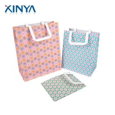 China XINYA Recyclable Special Design High Quality Recycled Japanese Paper Giftware Carrier Bag for sale