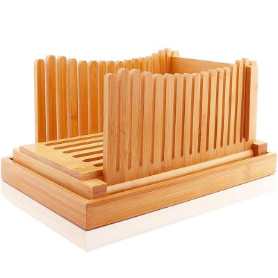 China Sustainable Household And Commercial Bamboo Bread Toast Sliced ​​Wooden Cutting Rack for sale