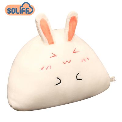 China RTS Funny Hot Selling Funny Pillows Sitting Soft Pillow Toy Rabbit Custom for sale