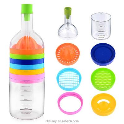 China Sustainable Bin 8 Tools Kitchen Tool Like Bottle for sale