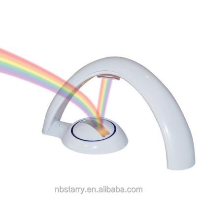 China Decoration Lucky Rainbow Kids Creative Rainbow Led Projector For Uncelling for sale