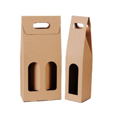 China Eco Friendly Packaging Wine Boxes 6 Bottles Wine Packaging Gift Shipping Carton Custom Logo for sale