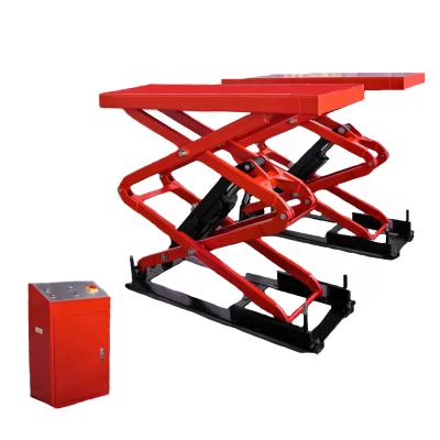 Κίνα SM-X30DCy 220V Single Double-stretch Scissor Lift (Underground Type) 3000kg προς πώληση