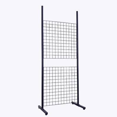 China Customized factory design metal rack floor accessories standing display rack HH-N1 for sale