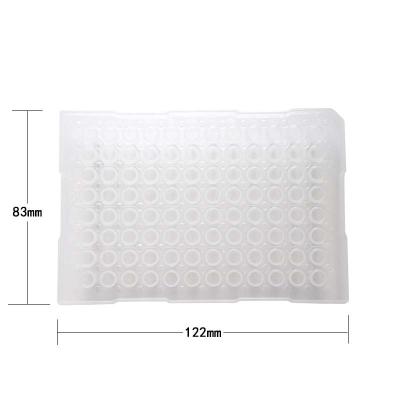 China Well Plate 96 0.2mlpcr Culture Plate Skirt Plate 0.2ml for sale