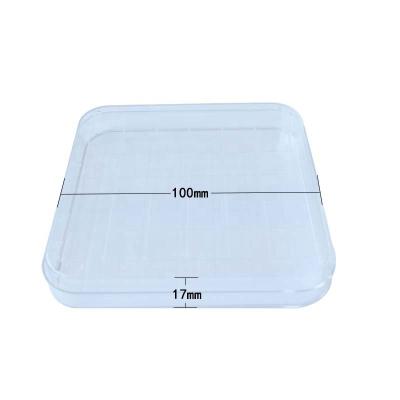 China Laboratory 100*100 Square Disposable Plastic Petri Dish With Cover Yao Jia for sale