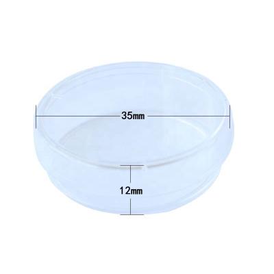 China Laboratory 35mm Disposable Plastic Petri Dish Small Petri Dish With Cover 35mm for sale