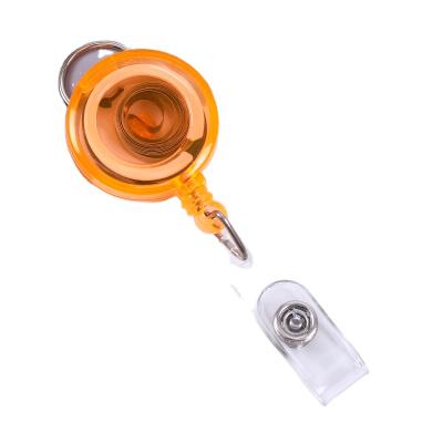 China 2021 High Quality Plastic Metal Portable Clip Yohi Texture Good Around Easy Pull Buckle Retractable Badge Reel for sale