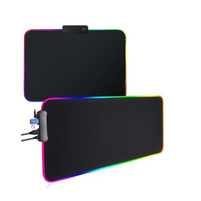 China 2021 Yohi RGB Best Selling Gaming Mouse Pad Gamer Mouse Pad Comfortable Gamer Mat With Backlit Mouse Pad for sale