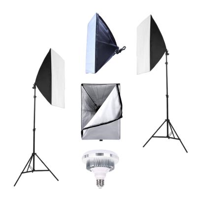 China 2021 Photography Yohi Photography Studio Lighting Kit Photo Softbox Full Set With Cheap Price Softbox Set for sale