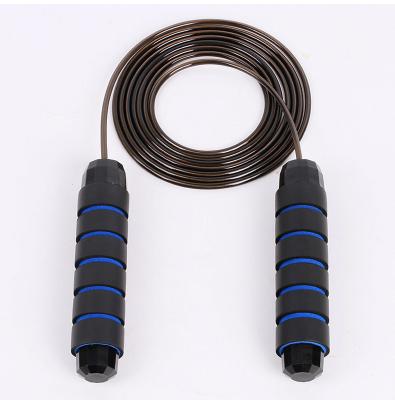 China Exercise Yohi Jump Rope Speed ​​and Jump Ropes Adjustable Wire Weighted Jump Rope with Extra Cable Ball for sale