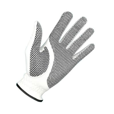 China Yohi soft comfortable men's premium grip performance performance golf glove made from durable genuine Cabretta leather caddy golf glove wrap for sale