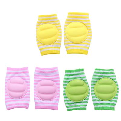 China Breathable Adjustable Elasticity Yohi Knee Pads Anti Slip Baby Socks Set Unisex Toddler Knee Protectors Non Slip Socks Knee Pads Protector For Babies for sale