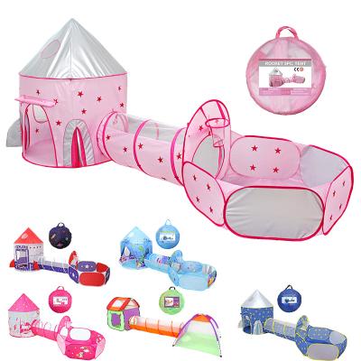 China Fabric Yohi Children's Playhouse Kids Play House Castle Cotton Tent Canopy Bed Curtain Foldable Baby for sale