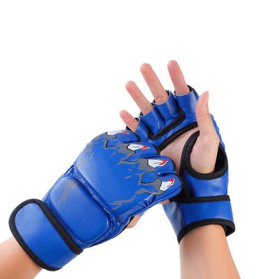 China Custom Yohi 2021 Comfortable Logo Leather Training Fight Punch Tackle Muttahida Majlis-e-Amal White Boxing Gloves Youth for sale