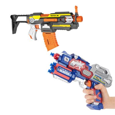 China 2021 Electronic Weapon Kids Power Pistol Firearm Yohi Machinacel Airsof Toy Bullet Soft Toy for sale