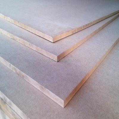 China Furniture decoration 15MM MDF boad price/melamine MDF board price/melamine gray MDF board for sale