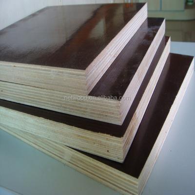 China Building Construction 6-25mm Melamine Thick Glue Marine Plywood Board for sale