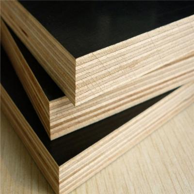 China Marine Building Construction 18mm Construction Plywood , Waterproof Brown Film Faced Plywood , Concrete Formwork Plywood for sale