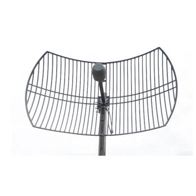 China Long Range 24dBi LTE Antenna Outdoor Directional Grid Antenna 1700-2700 MHz 4G Satellite Dish 600x900mm for sale