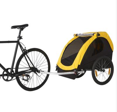 China Other Trailers Folding Bike Trailer Camper Pet Trailer Bicycle Dog Carrier Bicycle Baby Carrier for sale